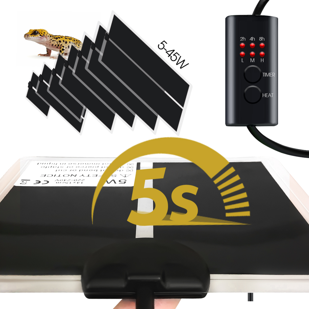 EU-Stecker 5-20w Reptilien ein – Seedling Heat Mat Bewertung und Preis
